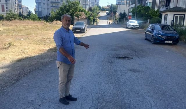 Tecde’de "çukur" isyanı: "Her düştüğümüzde belediyeyi mi hatırlayacağız?”