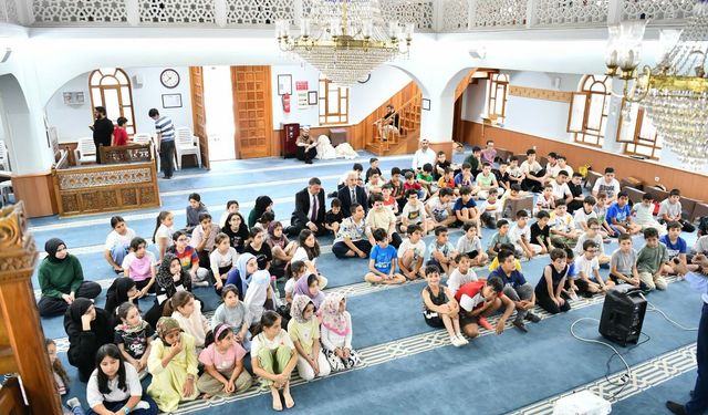 Yeşilyurt’tan camilerde çevre hareketi: Malatyalı minikler hem Kur’an öğreniyor hem çevreyi koruyor!