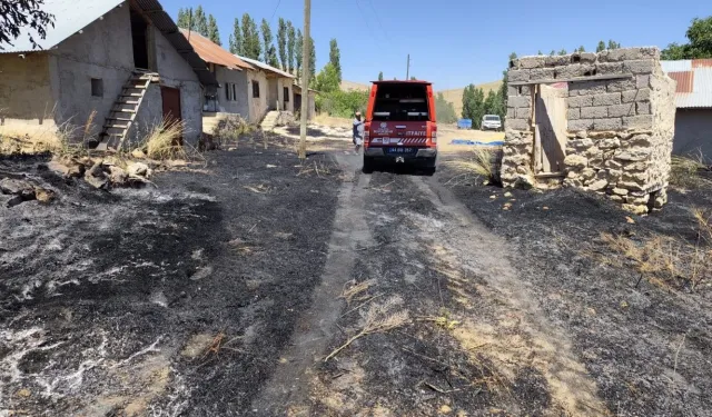 Darende’de felaketin eşiğinden dönüldü! Yangın neredeyse evlere ulaşmıştı