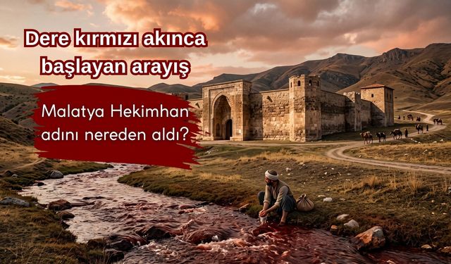 Dere kırmızı akınca başlayan arayış: Malatya Hekimhan adını nereden aldı?