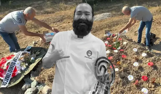 MasterChef Eren Kaşıkçı'nın mezarı başında yürek yakan anlar: Acılı baba ne yaptı?