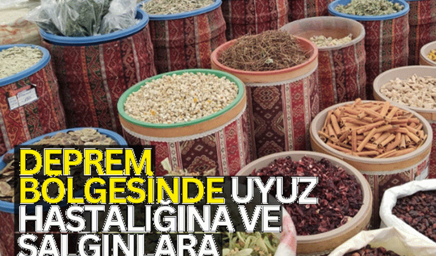 Deprem bölgesinde uyuz hastalığına ve salgınlara dikkat!