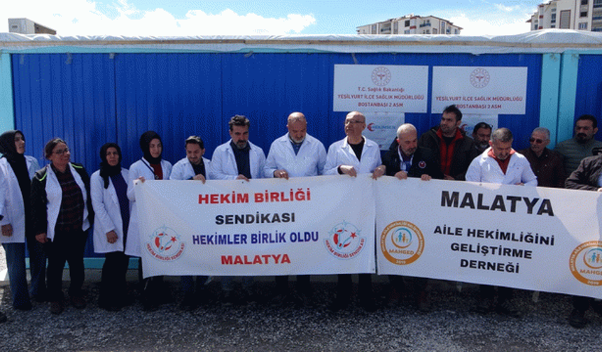 Malatya’daki aile hekimleri nüfusa dayalı sistemden şikâyetçi