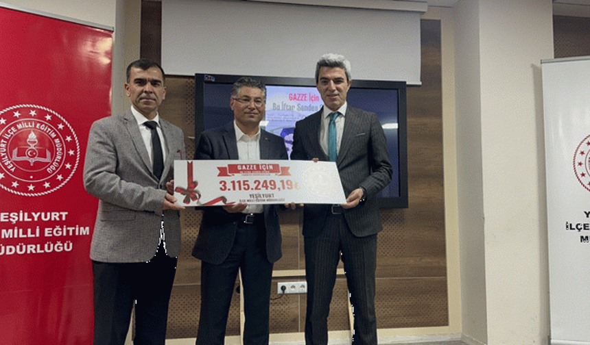 Öğrenciler Gazzeli kardeşlerini unutmadı