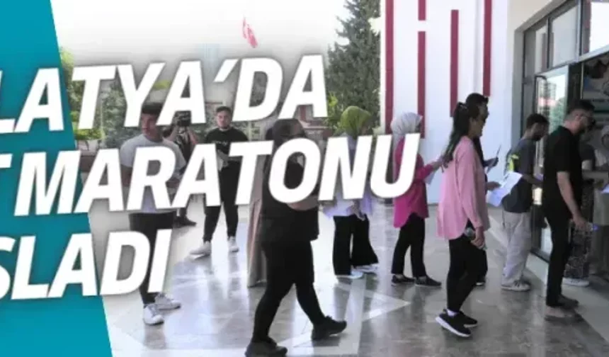 Malatya’da TYT maratonu başladı