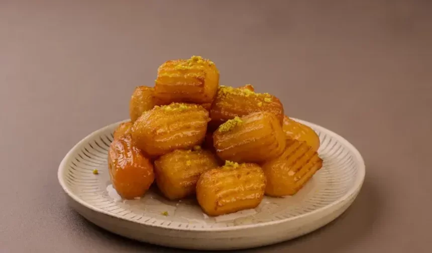 Çıtır çıtır ev yapımı tulumba tatlısı