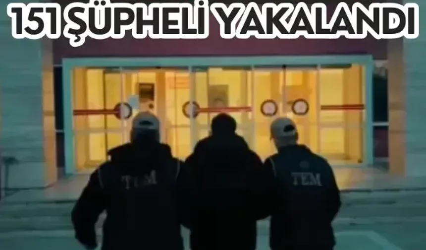 Malatya’nın da aralarında olduğu 46 ilde FETÖ operasyonu: 151 şüpheli yakalandı