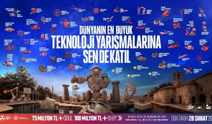TEKNOFEST 2026 yarışmalarında başvuru süresi uzatıldı