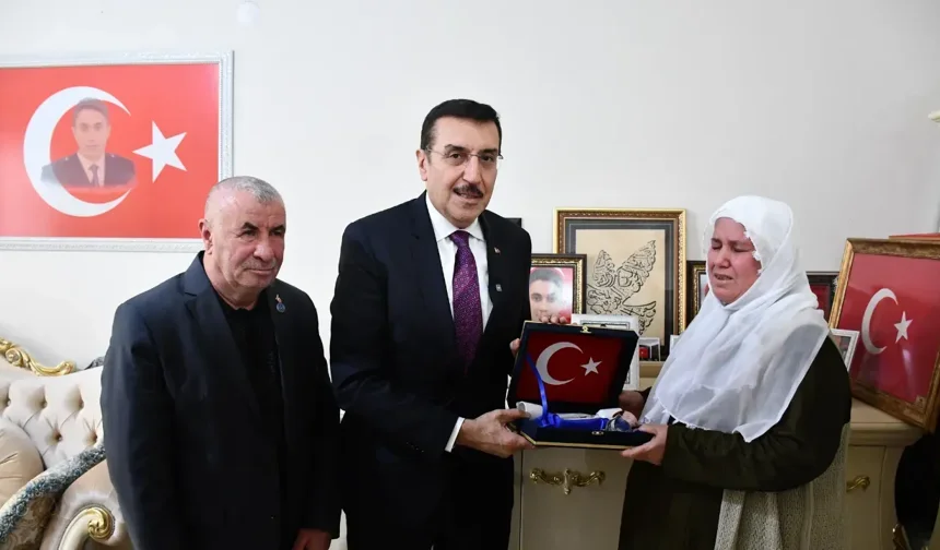 Milletvekili Tüfenkci şehit ailelerini ziyaret etti