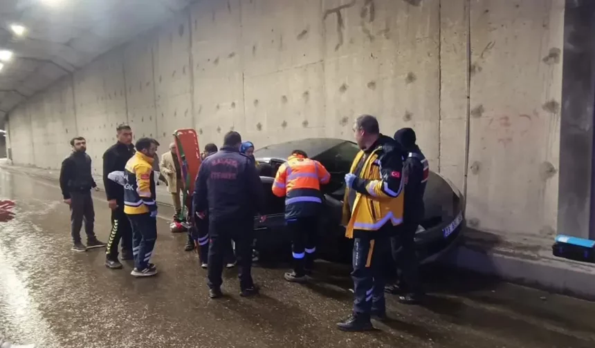 Malatya Erkenek Tüneli’nde korku dolu anlar: 3 yaralı!