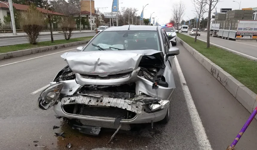Malatya'da trafik kazası: 1 yaralı
