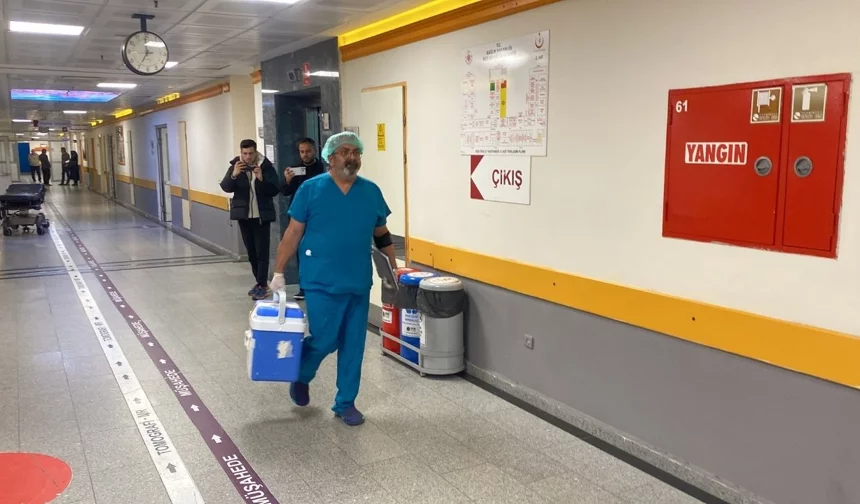 96 yaşındaki Refiye teyzenin karaciğeri Malatya’ya ulaştırıldı