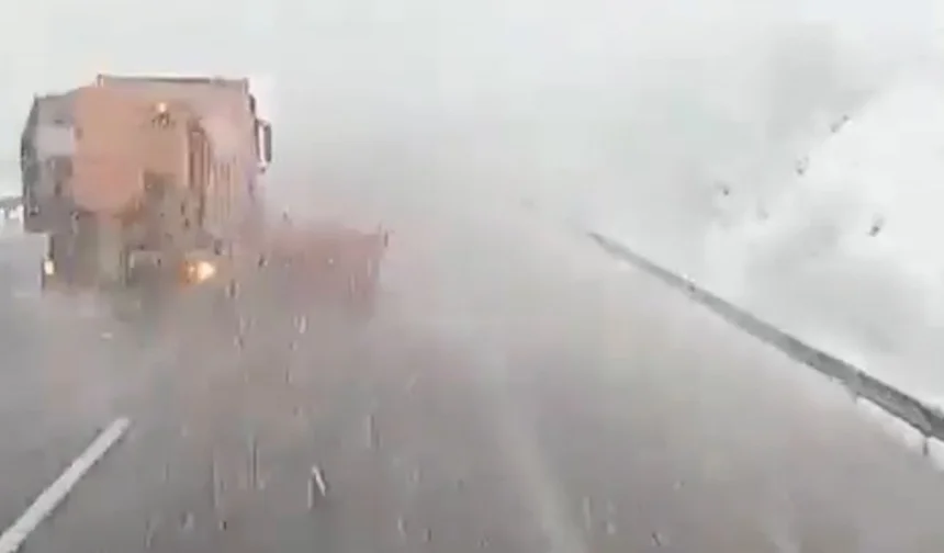 Bolu geçişinde kar alarmı: TEM’de görüş mesafesi düştü