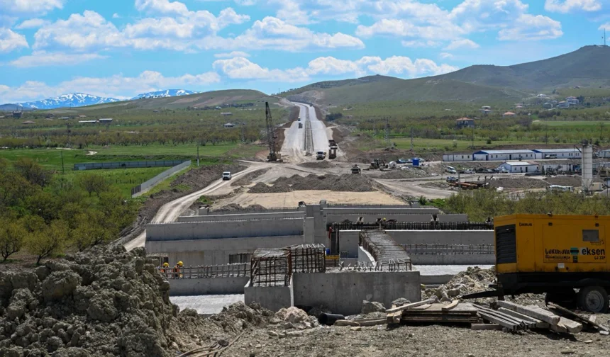 Kuzey Çevre Yolu’nda 15 km kaldı! Battalgazi-Pütürge hattında son viraj