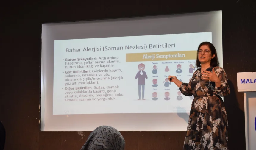 Malatya’da “Bahar Alerjisi” konferansı