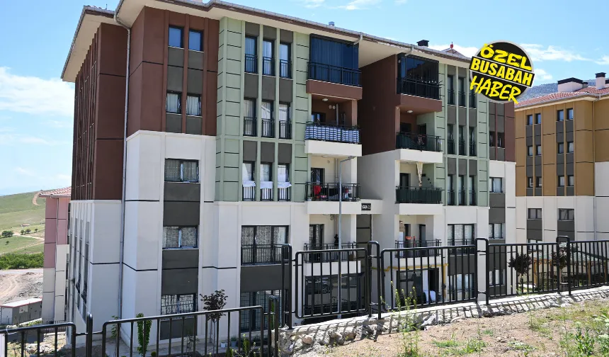 Çamurlu TOKİ’de yaşam başladı! İşte son durum