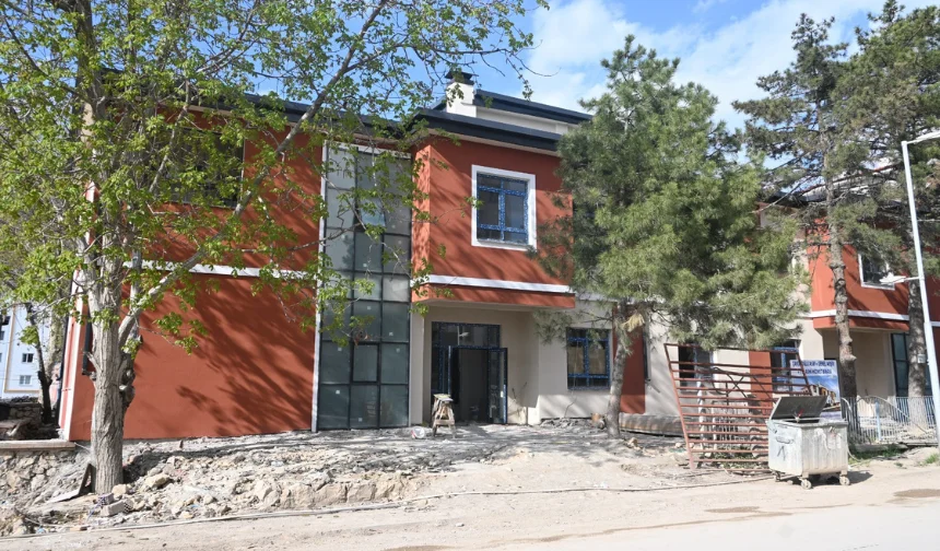 Çavuşoğlu Aile Sağlığı Merkezinin inşaatında son durum!
