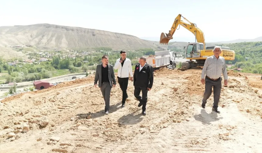 Darende Millet Bahçesi’nde çalışmalar devam ediyor