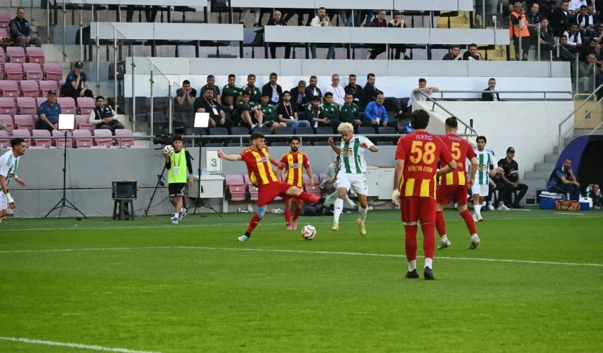 Çorluspor 1947 - Malatya Yeşilyurtspor: 1-0 (Dev finalde Çorlu öne geçti!)