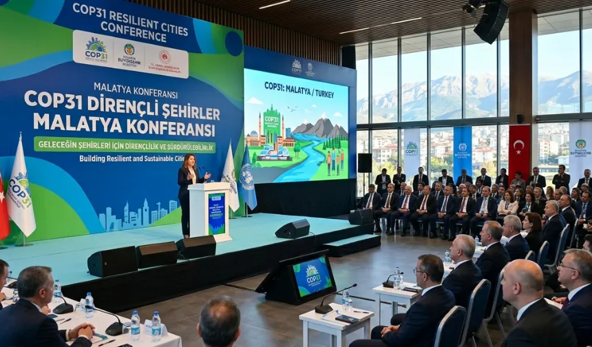 Malatya, COP31 Dirençli Şehirler toplantısına ev sahipliği yapacak