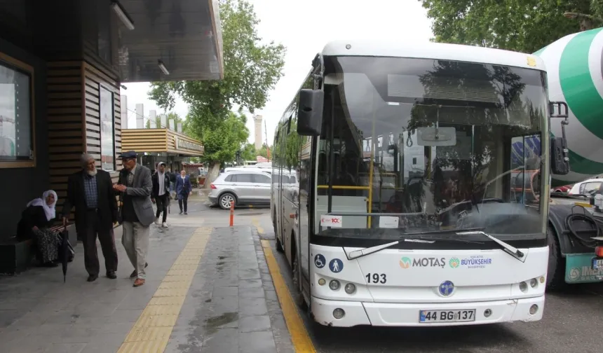 Malatya’da bayram boyunca toplu taşıma ücretsiz!
