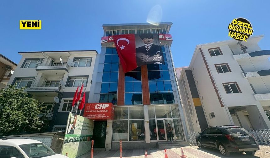 CHP Malatya il binasında Atatürk posteri neden kaldırıldı? Hakan Satılmış açıkladı