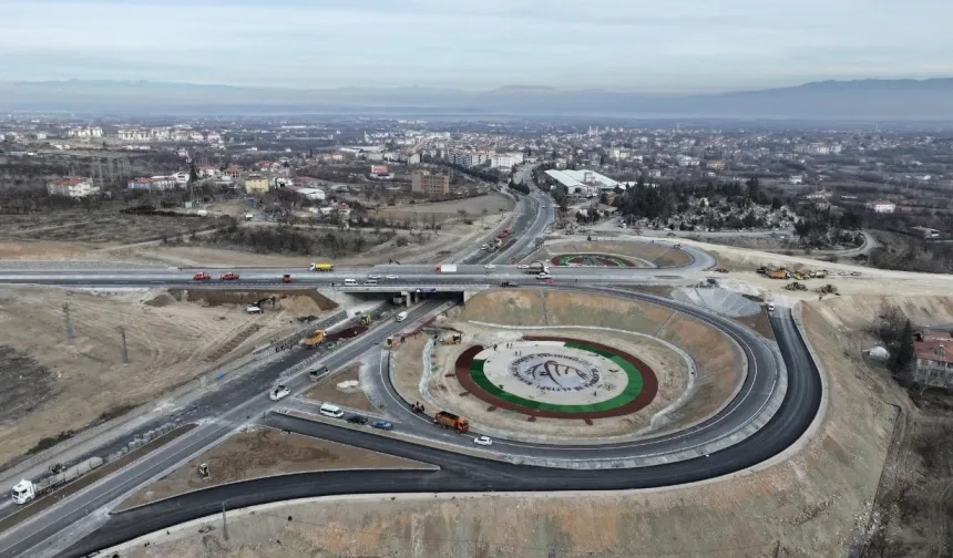 Malatya Kuzey Çevre Yolu'nda son 4 km! Stadyuma yaklaşıldı