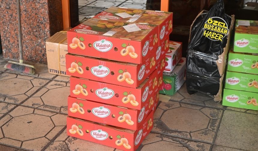 Malatya'da sarı altın mesaisi başladı: Otobüs bagajları doldu taştı!