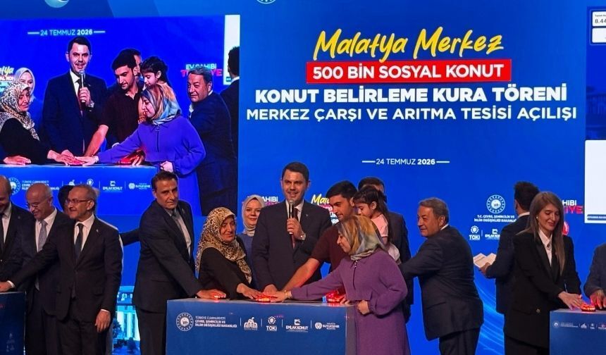 Bakan Kurum’dan Malatya’da dünya çapında iddia: “Böyle bir başarıyı hiçbir ülkede göremezsiniz!”