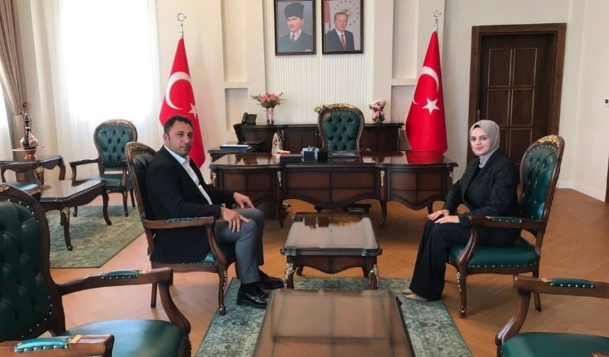 Belediye Başkanı’ndan Kaymakam Bayguş'a hayırlı olsun ziyareti