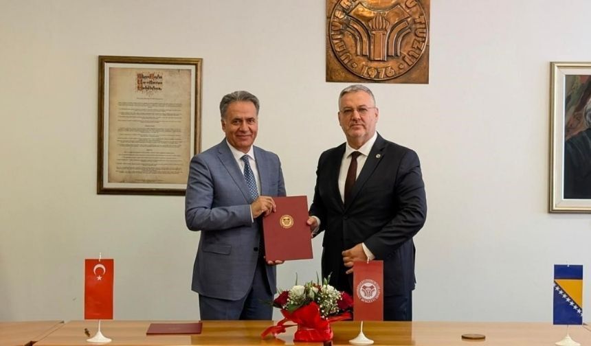 İnönü Üniversitesi ile Tuzla Üniversitesi akademik protokol imzaladı