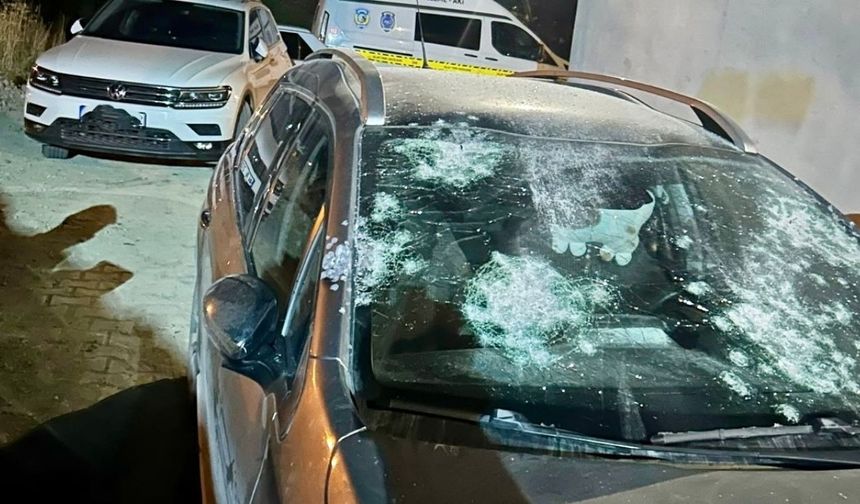 Malatya’da magandalar yine iş başında: Gece yarısı evin önündeki arabayı taradılar!