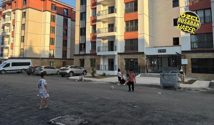 Rezerv alan konutlarında yaşam başladı; çocukların kahkahaları sokakları sardı