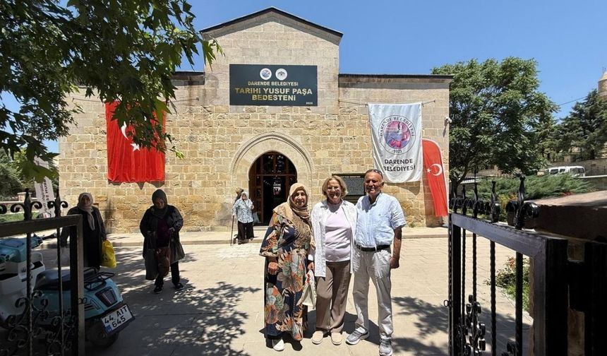 Tarihi Yusuf Paşa Bedesteni’ni ziyaret eden Mehmet Gültekin’den Darende açıklaması
