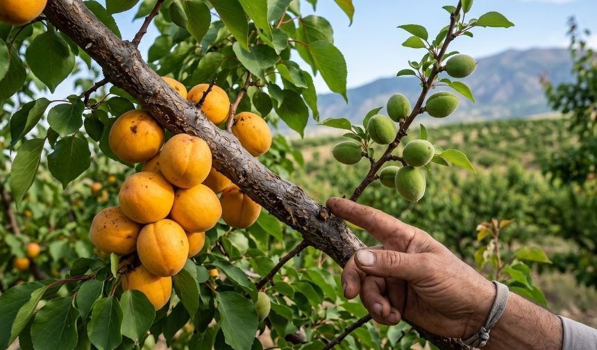 Biri hasat ediliyor, diğeri henüz çağla! Akçadağ’da geliştirilen "kış aşısı" zirai dona çözüm olabilir mi?