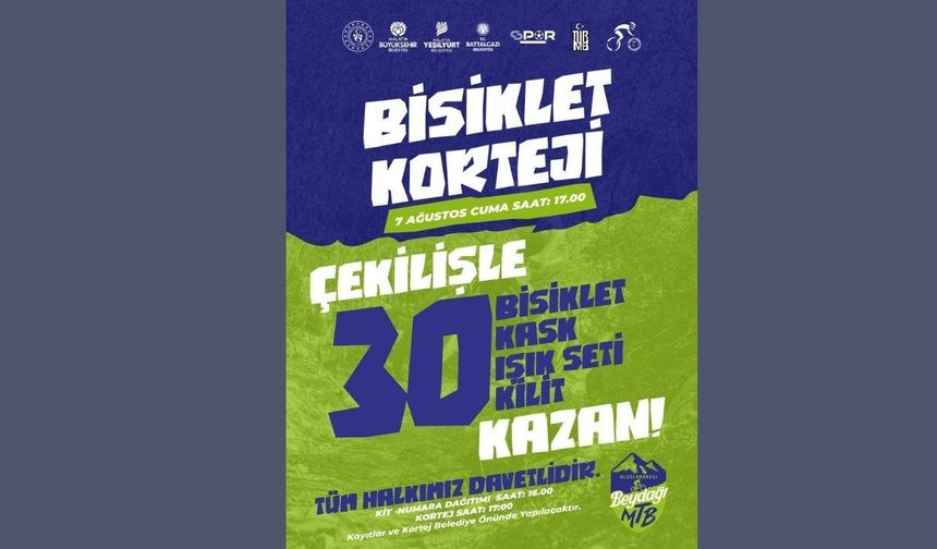Malatya'da bugün başlıyor: Korteje katılanlar bisiklet kazanma şansı yakalayacak