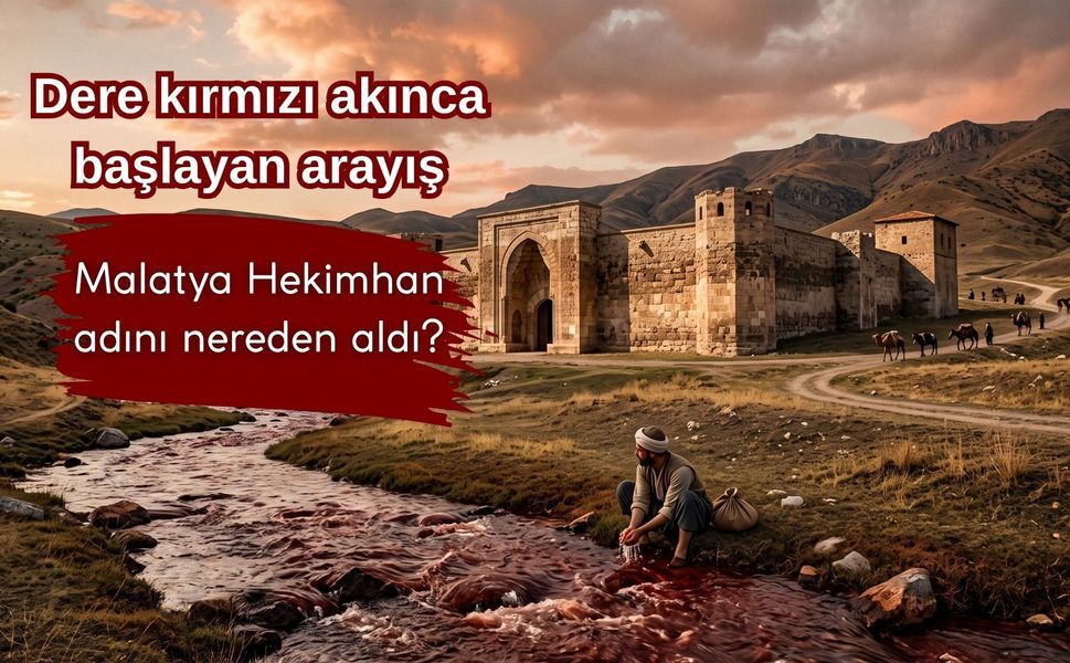 Dere kırmızı akınca başlayan arayış: Malatya Hekimhan adını nereden aldı?