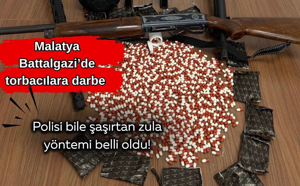 Malatya Battalgazi’de torbacılara darbe: Polisi bile şaşırtan zula yöntemi belli oldu!